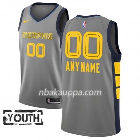 Memphis Grizzlies Custom 2018-19 Nike City Edition Harmaa Pelipaidat Swingman - Lasten